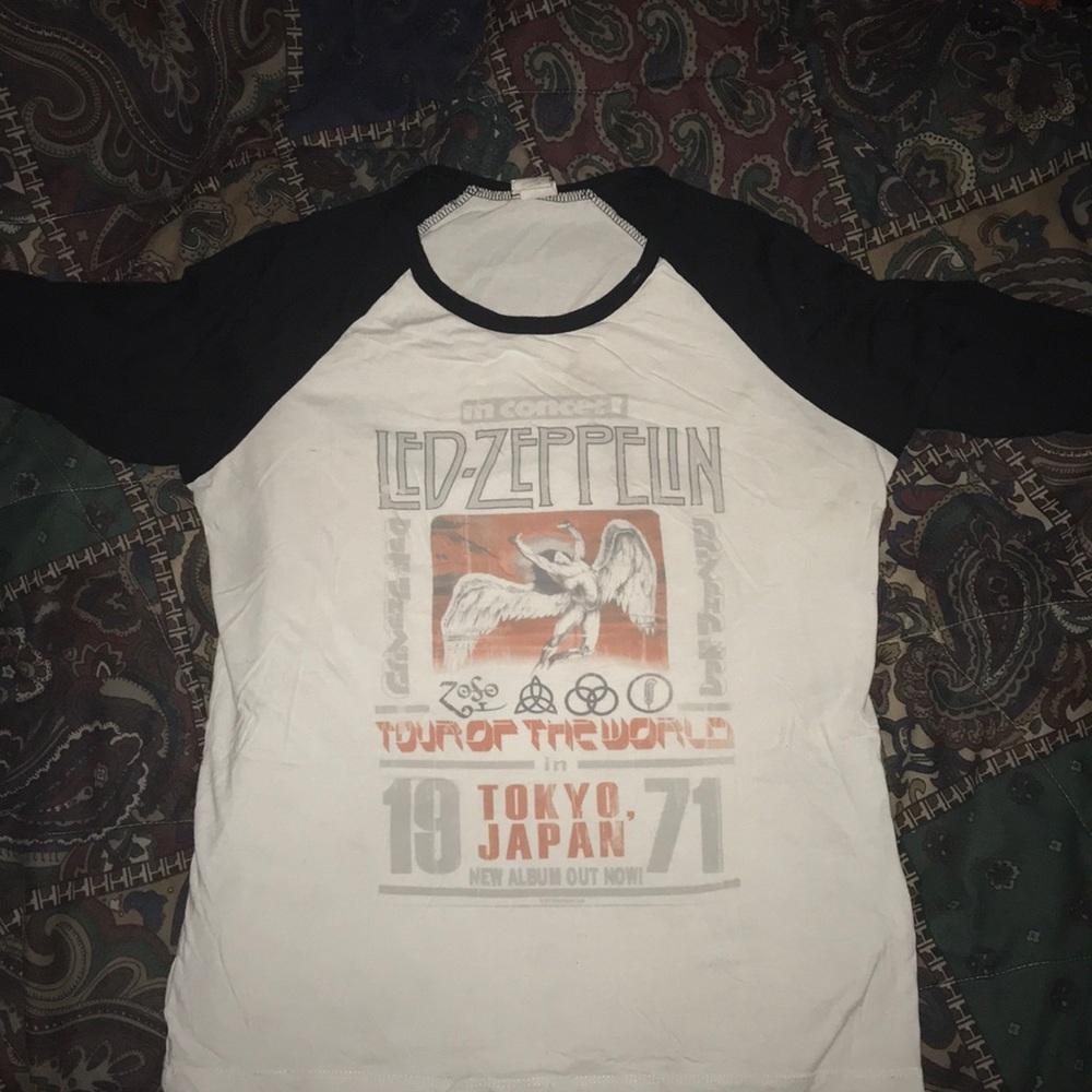 Women’s Led Zeppelin 3/4 Tee